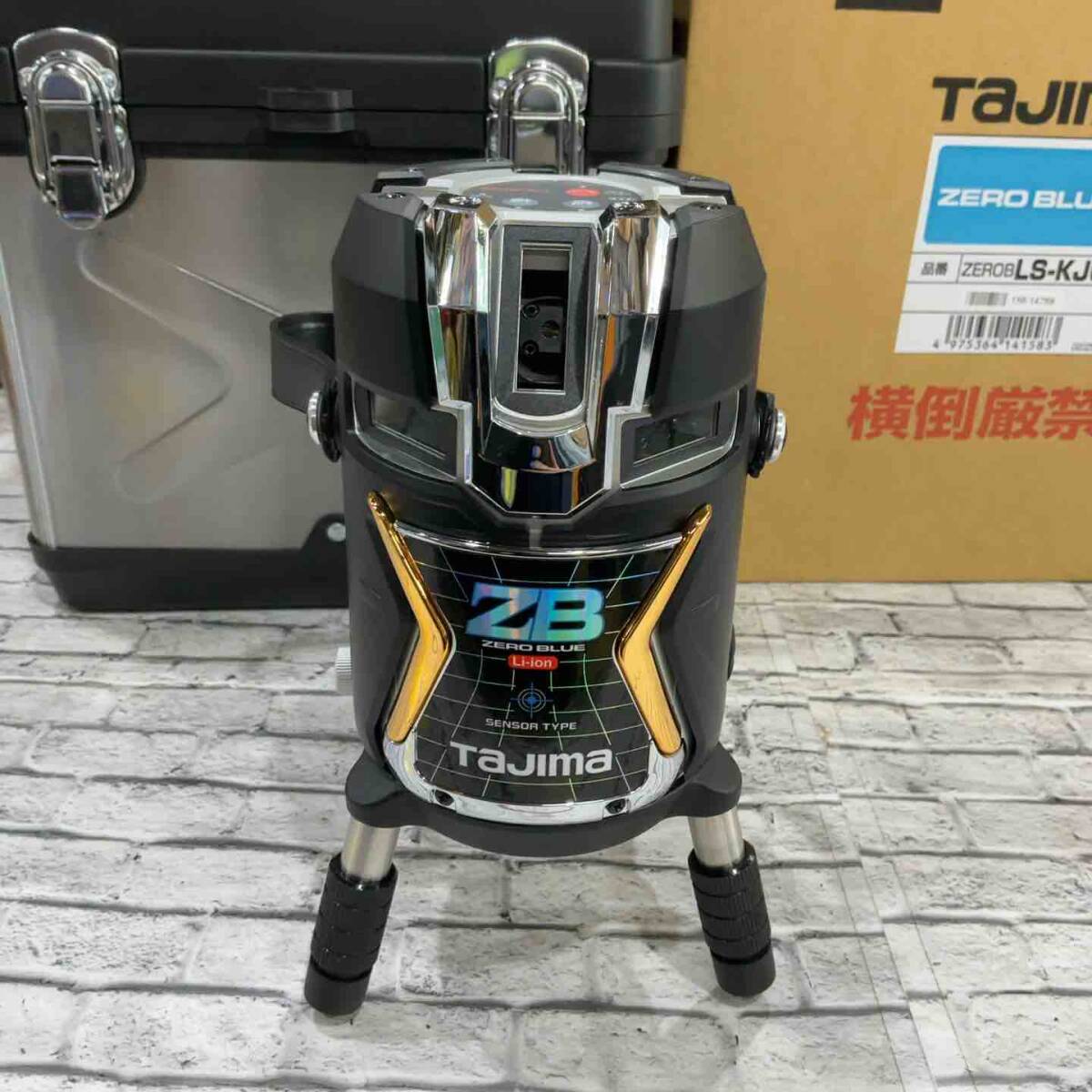 Tajima ZEROBLS-KJC Laser Leveler Electronic Leveling Sensor Rectangular Cross Horizontal [s1197762585]