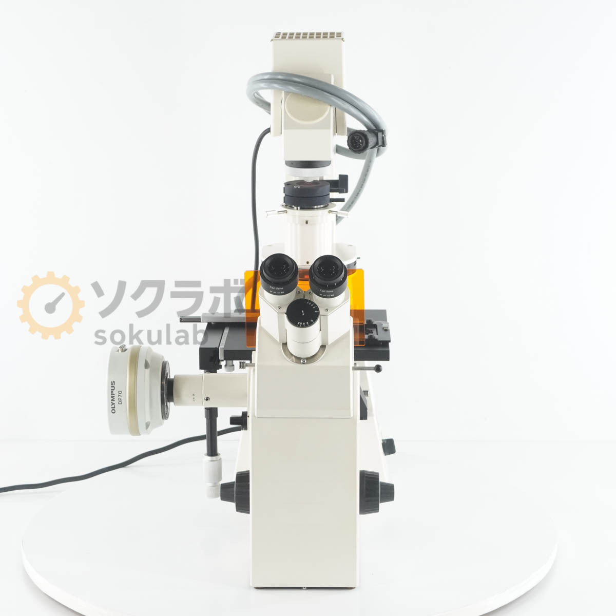Zeiss Axiovert S 100 HBO 100 DP70 E-Pl 10×/20 20×/0.40 40×/0.75 63×/1.2 Microscope [h1199408601]