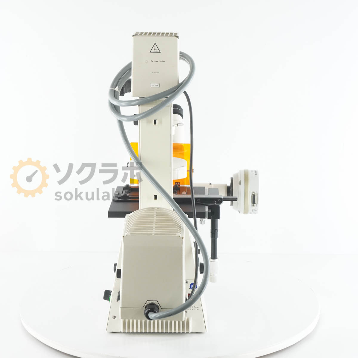 Zeiss Axiovert S 100 HBO 100 DP70 E-Pl 10×/20 20×/0.40 40×/0.75 63×/1.2 Microscope [h1199408601]