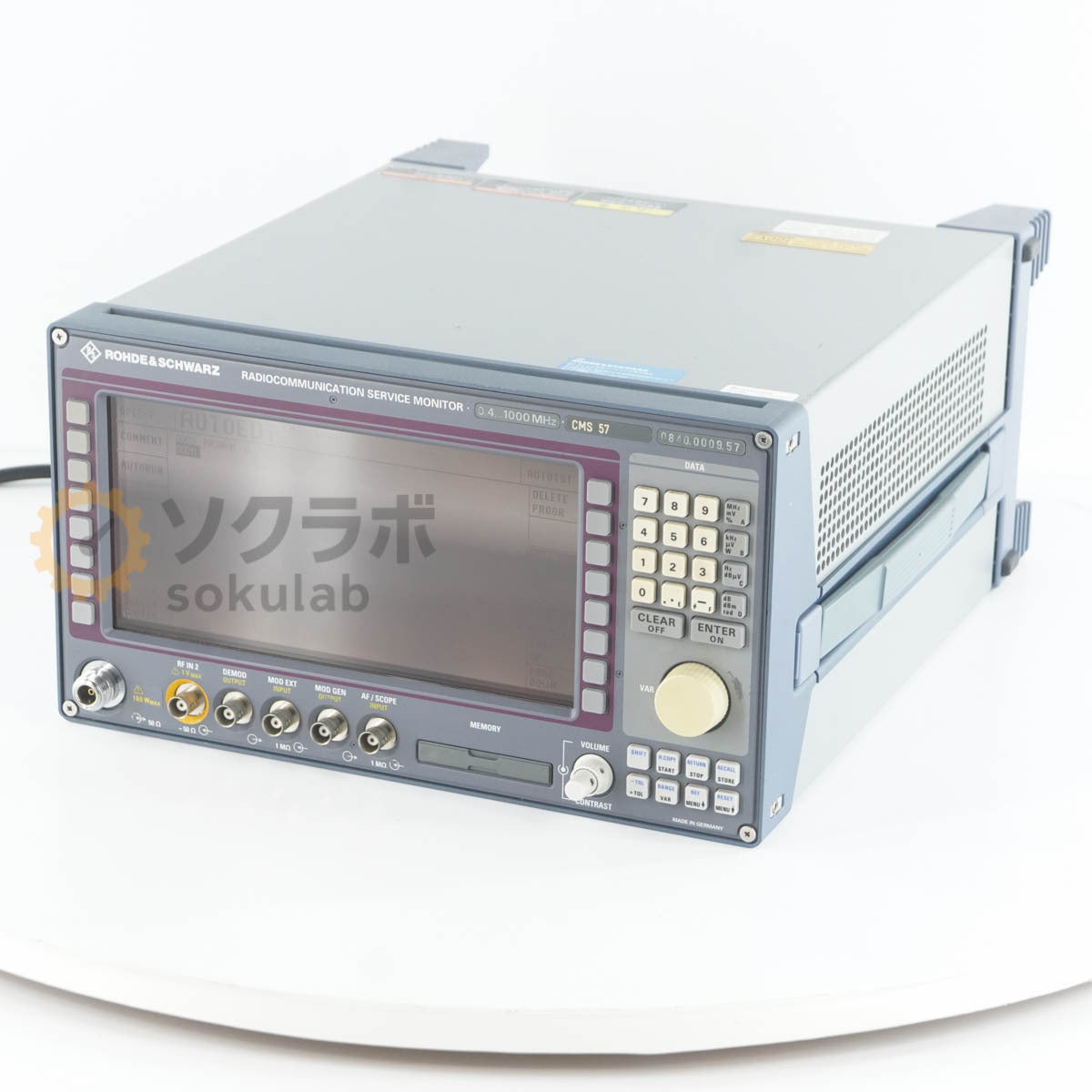Rohde & Schwarz R&S CMS57 RADIOCOMMUNICATION SERVICE MONITOR 0.4-1000M Hz [u1197930905]