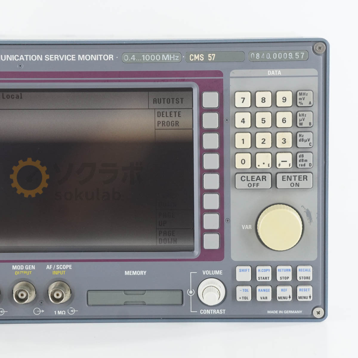 Rohde & Schwarz R&S CMS57 RADIOCOMMUNICATION SERVICE MONITOR 0.4-1000M Hz [u1197930905]