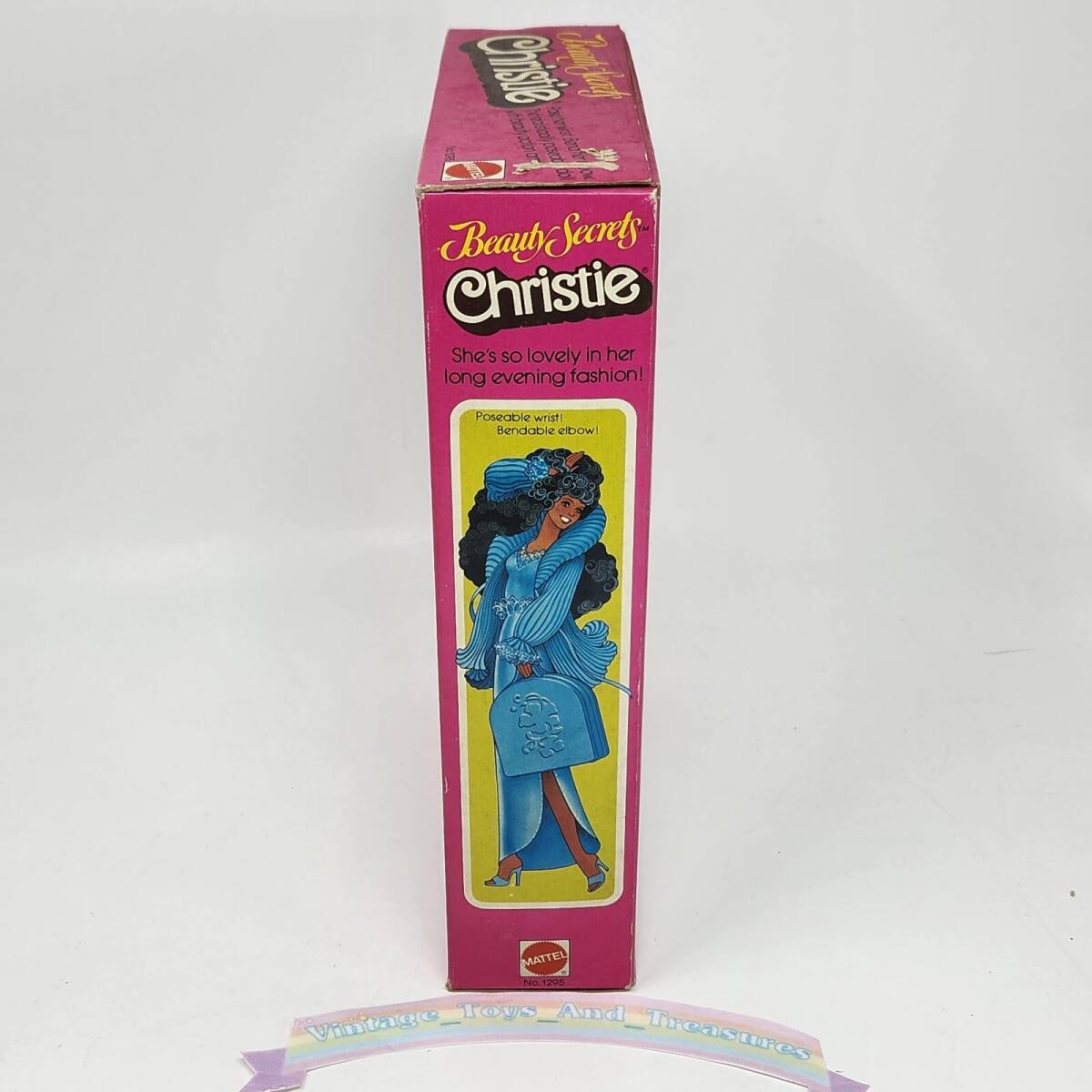 Mattel 1979 Beauty Secrets Christie Doll 100% Complete Box #1295 [d1197934478]