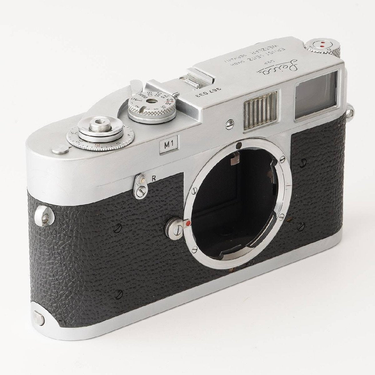 Leica M1 Silver Chrome Film Camera [b1197953686]