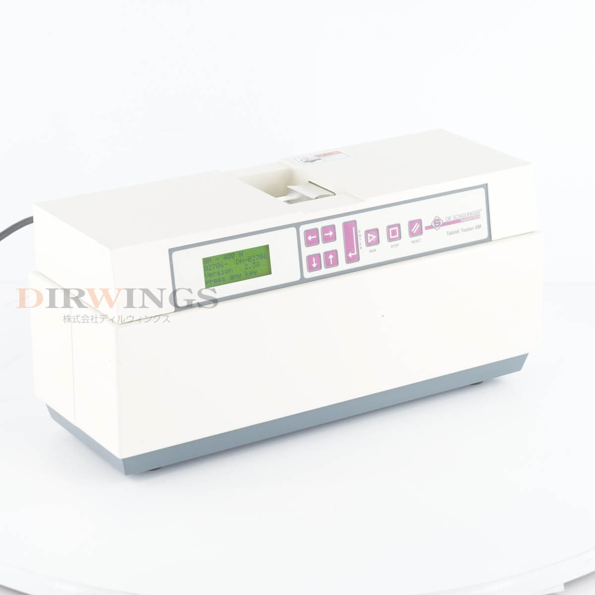 DR. SCHLEUNIGER 8M PHARMATRON Tablet Tester Load Cell Type Tablet Hardness Meter [o1199097785]