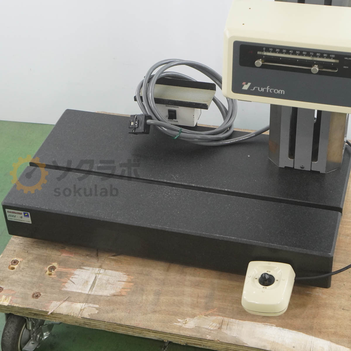 SURFCOM 1800D Surface Roughness Measuring Machine Tokyo Seimitsu Contour Shape Measuring Machine Power Cord Software [u1199097137]