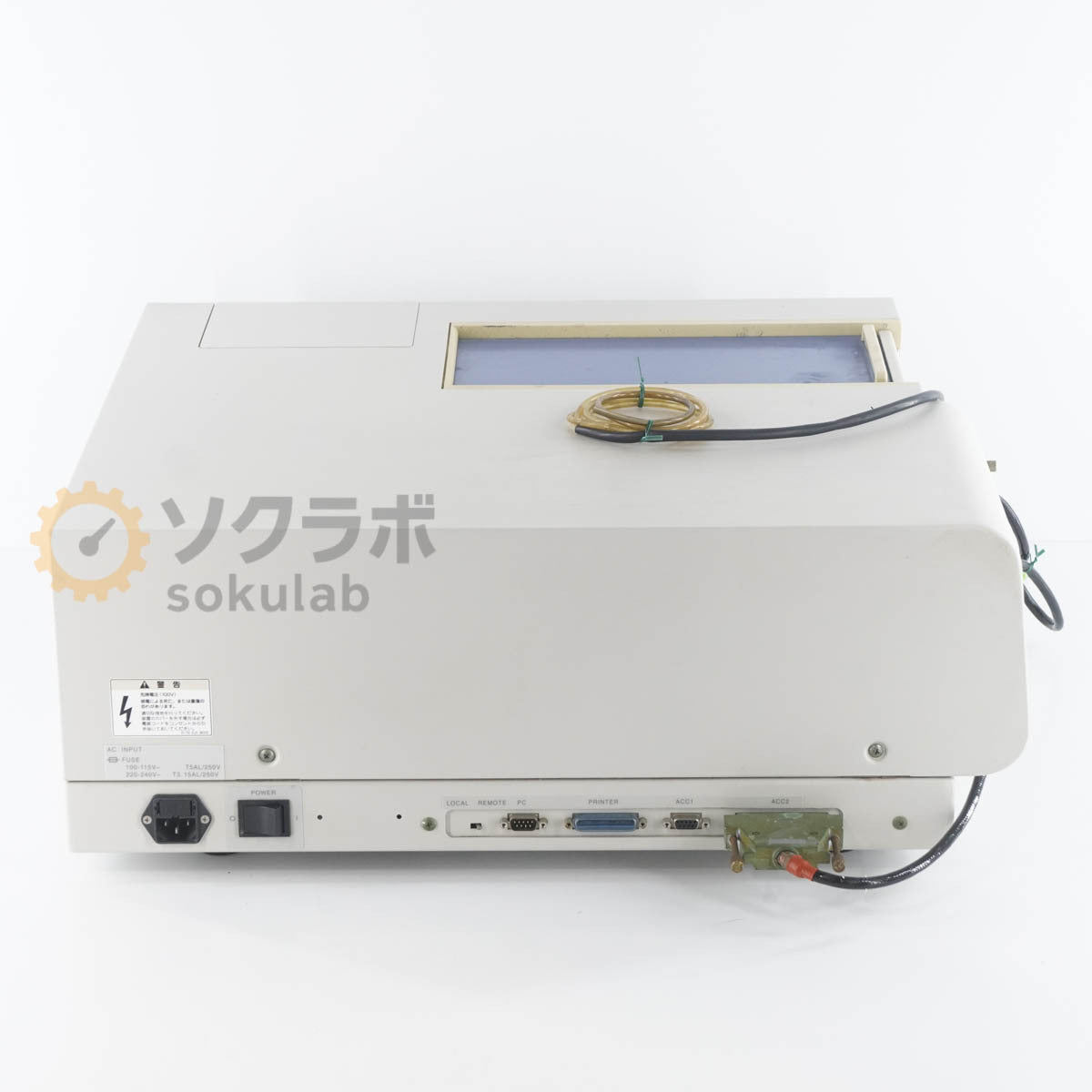 HITACHI U-2910 Double Beam Spectrophotometer Power Cord [o1199095431]