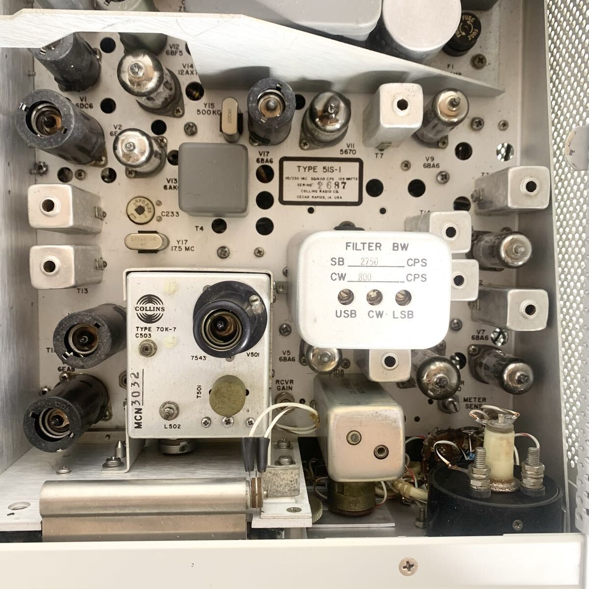 COLLINS 51S-1 Vacuum Tube All-Band Receiver [e1198161079]