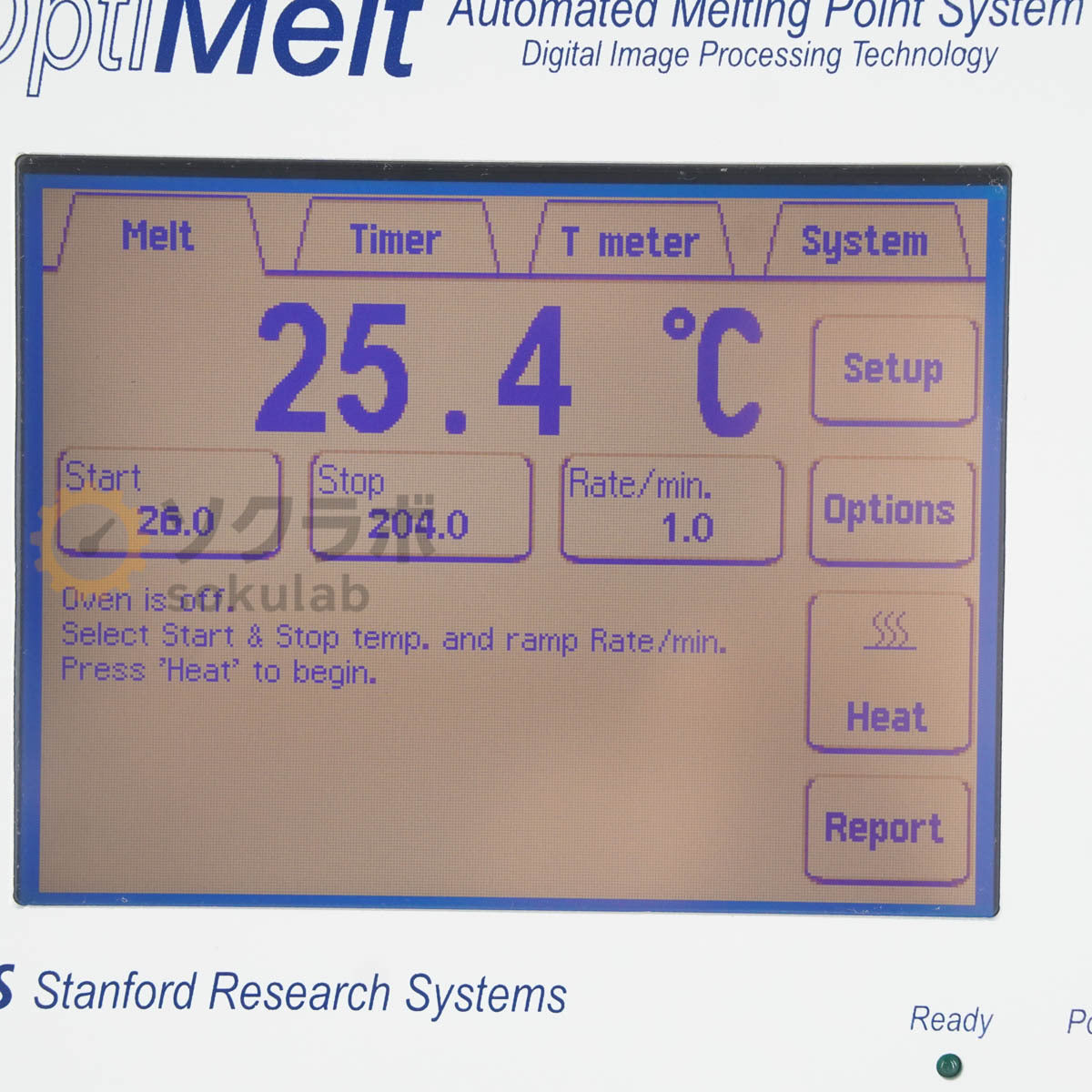 Stanford Research Systems MPA100 Automated Melting Point System Melting Point Metering Instrument [x1199083525]