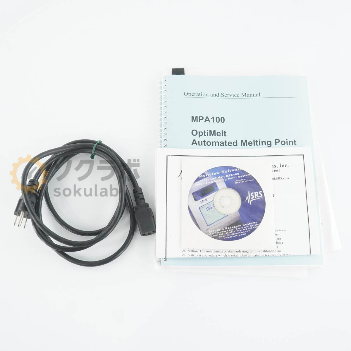 Stanford Research Systems MPA100 Automated Melting Point System Melting Point Metering Instrument [x1199083525]
