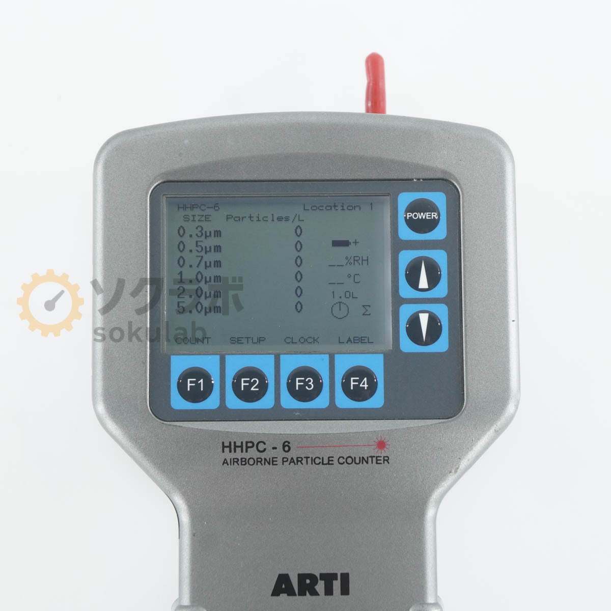 RION HHPC-6 Handheld Particle Counter [b1199434820]