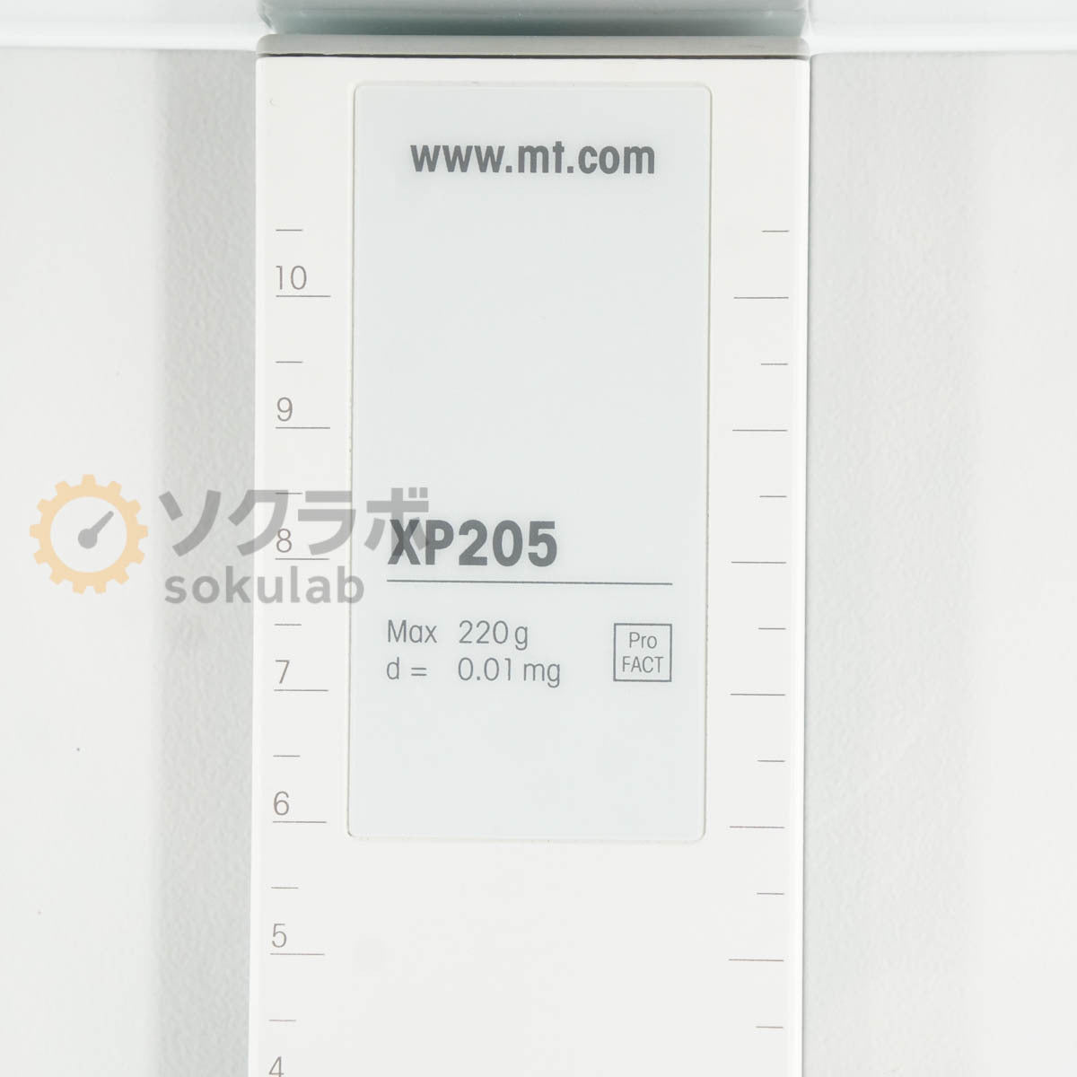 METTLER TOLEDO XP205 DeltaRange Analytical Balance 220g [q1199428564]