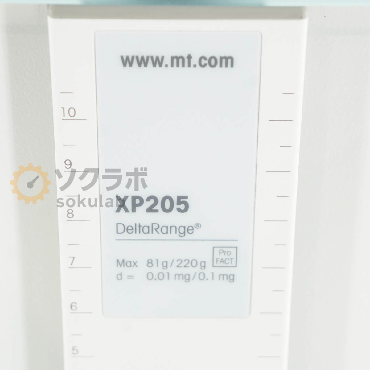 METTLER TOLEDO XP205 DeltaRange Analytical Balance 220g LC-P45 07396-0025 [f1199429464]