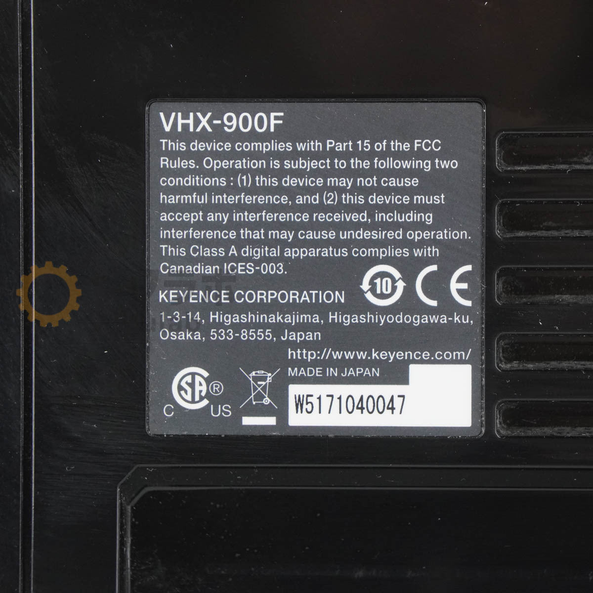 KEYENCE VHX-5020 DIGITAL MICROSCOPE Digital Microscope [s1198273085]