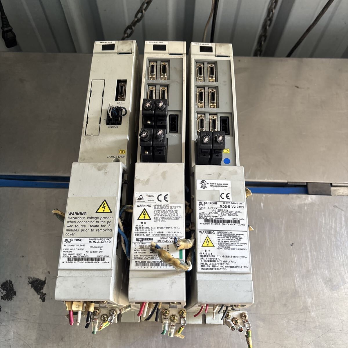 Mitsubishi Electric Servo Amplifier 3 pcs [j1198440952]