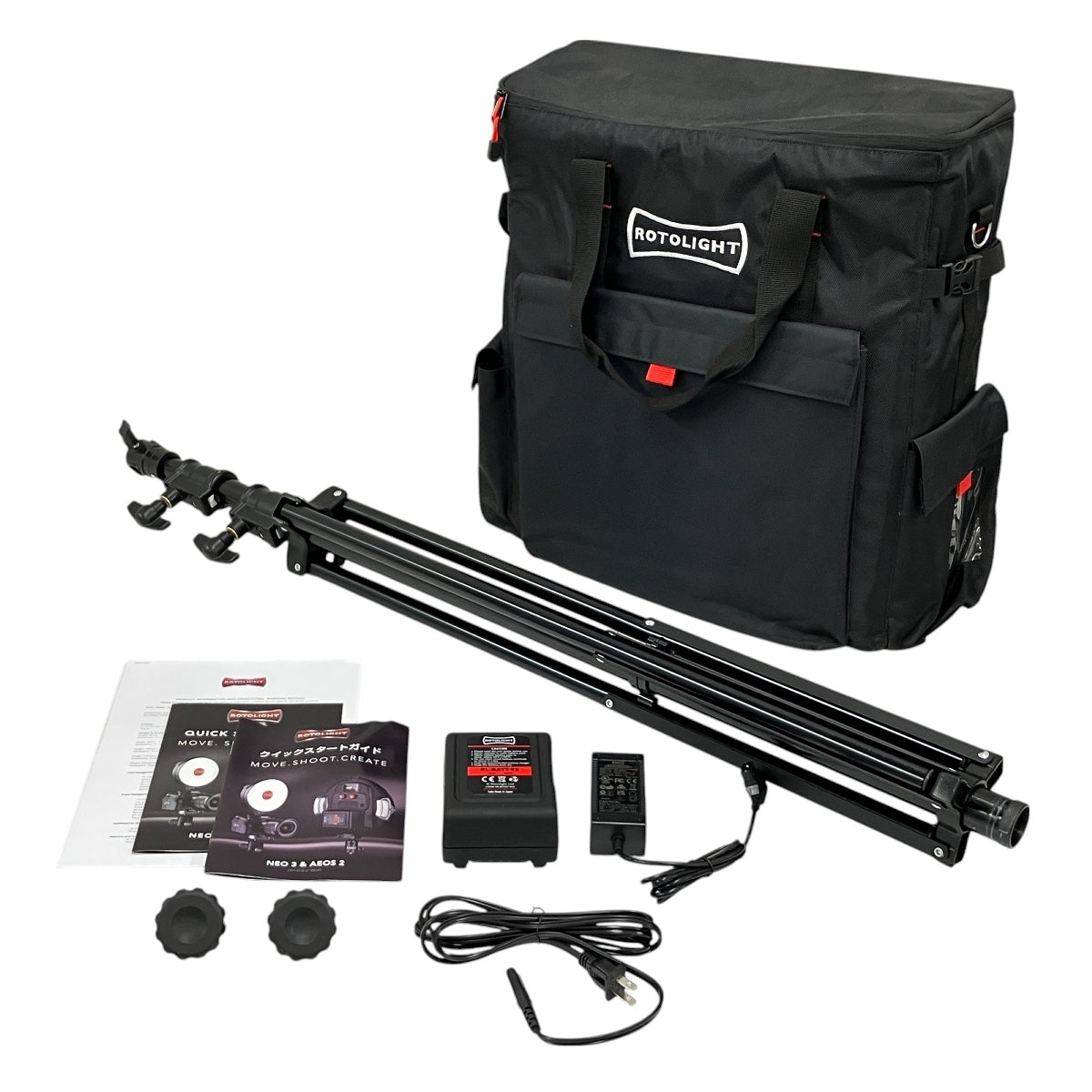 Rotolight Aeos 2 Light Kit Tripod Set Commercial LED Light [n1198634311]