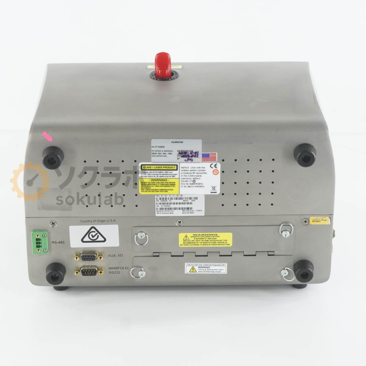 Beckman Coulter 3400 Particle Counter [x1199077736]