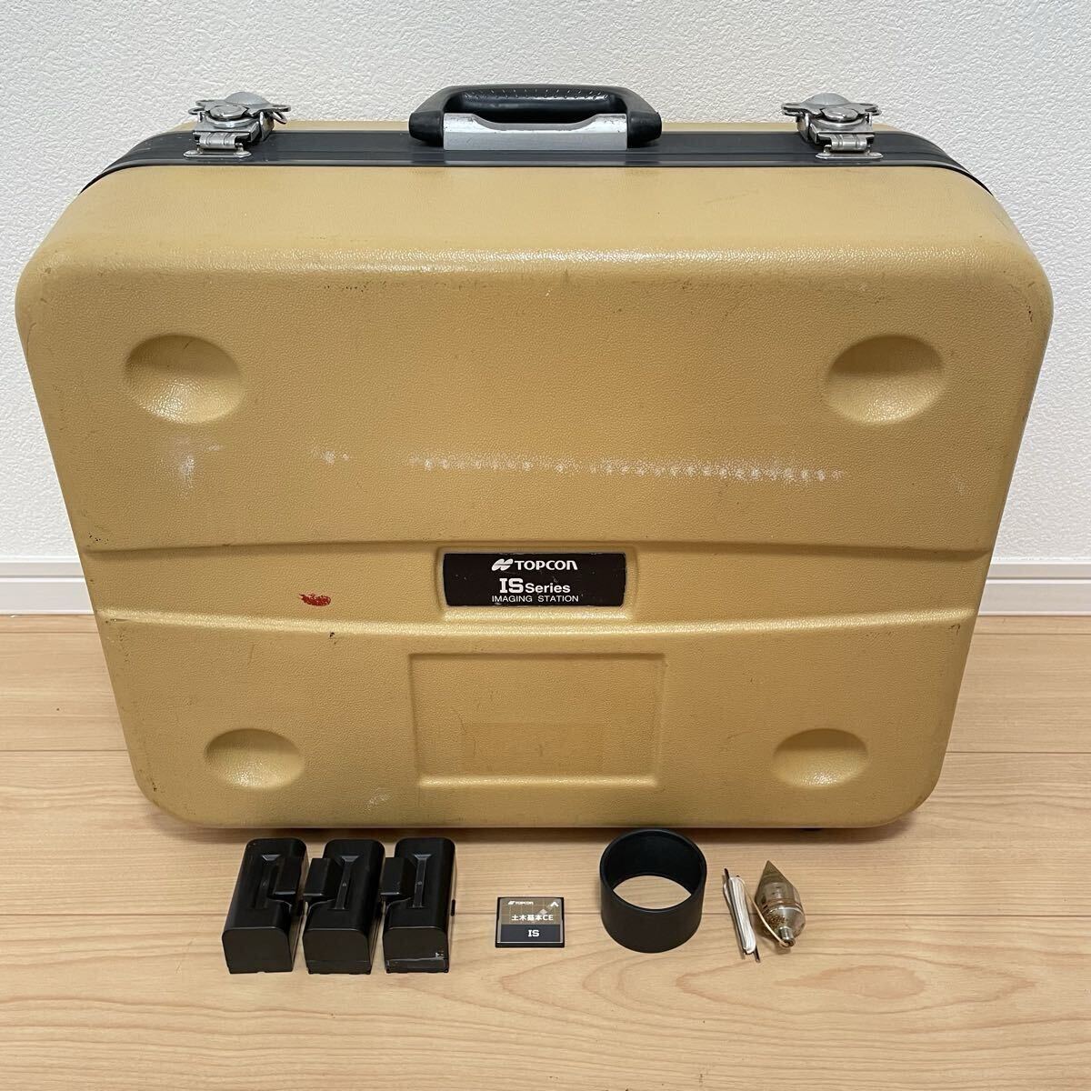 Topcon IS205 Surveying Equipment Hard Case Automatic Tracking [t1198764570]