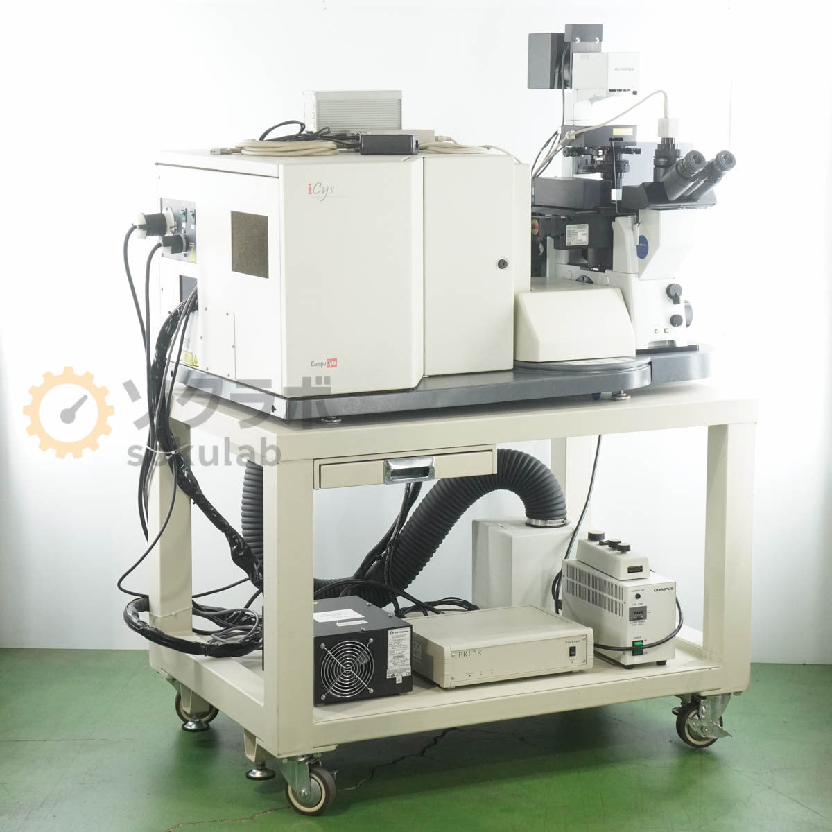 DW iCys CompuCyte IX71 OLYMPUS Microscope 10 20 40X Research Imaging Cytometer [d1198827854]