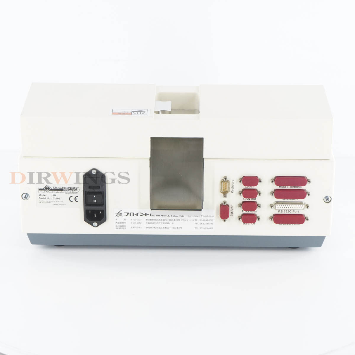 DR. SCHLEUNIGER 8M PHARMATRON Tablet Tester Load Cell Type Tablet Hardness Meter [s1199411734]