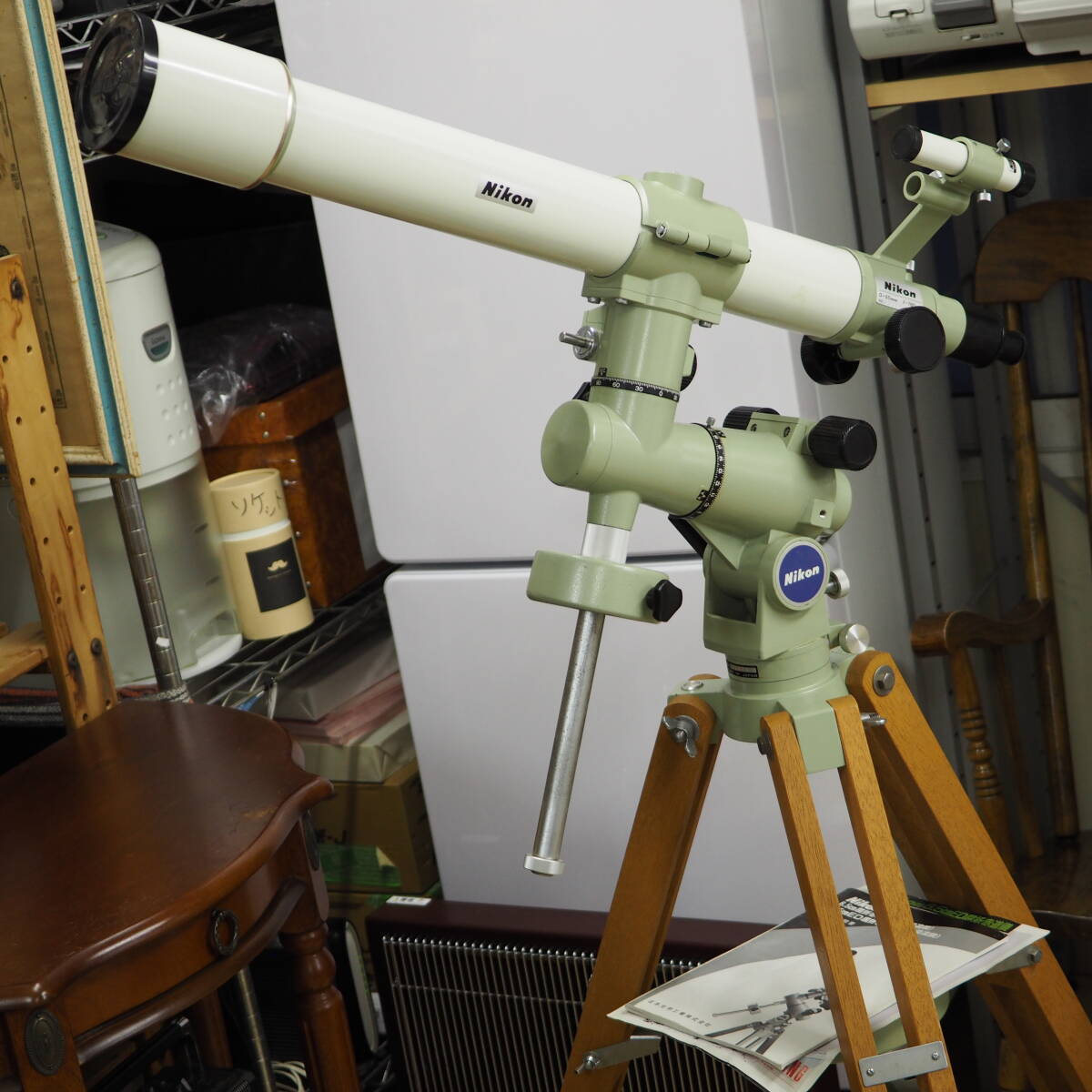 NIKON D=65mm F=780mm Astronomical Telescope Refractive Equatorial Mount Tripod [s1199676089]