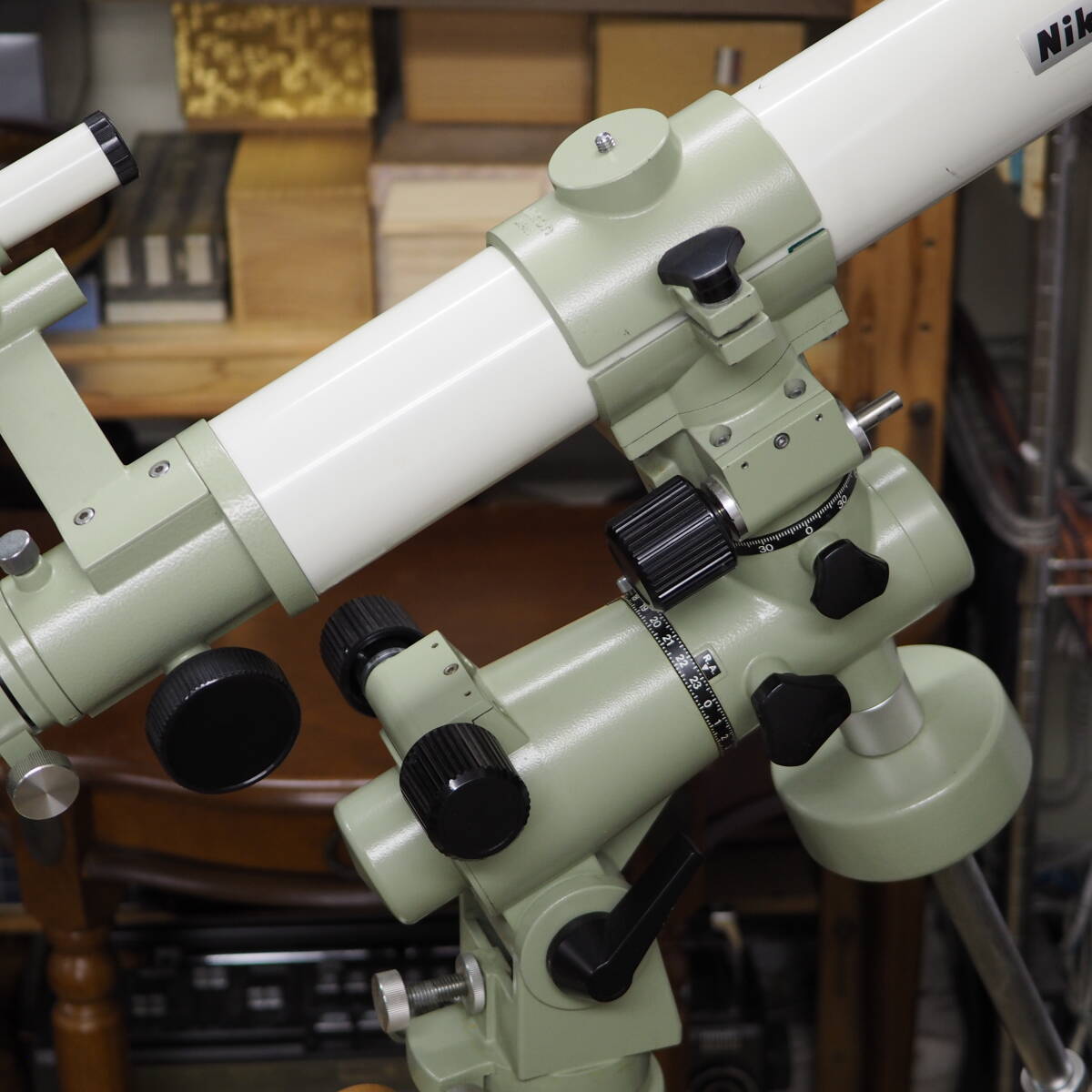 NIKON D=65mm F=780mm Astronomical Telescope Refractive Equatorial Mount Tripod [s1199676089]