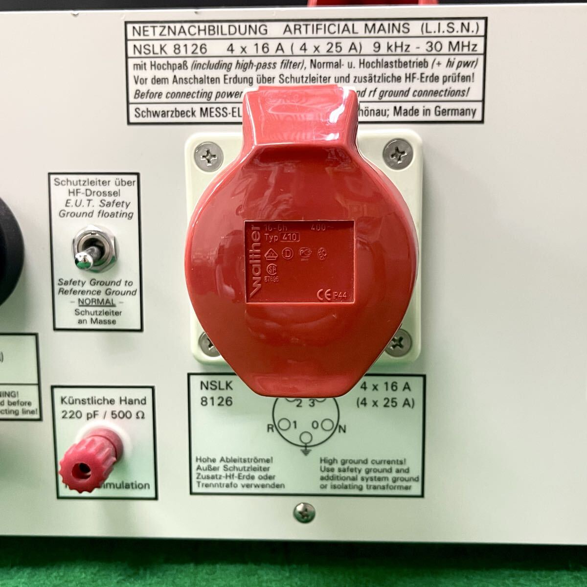 Schwarzbeck Artificial Mains Network LISN (untested) [1199916009]