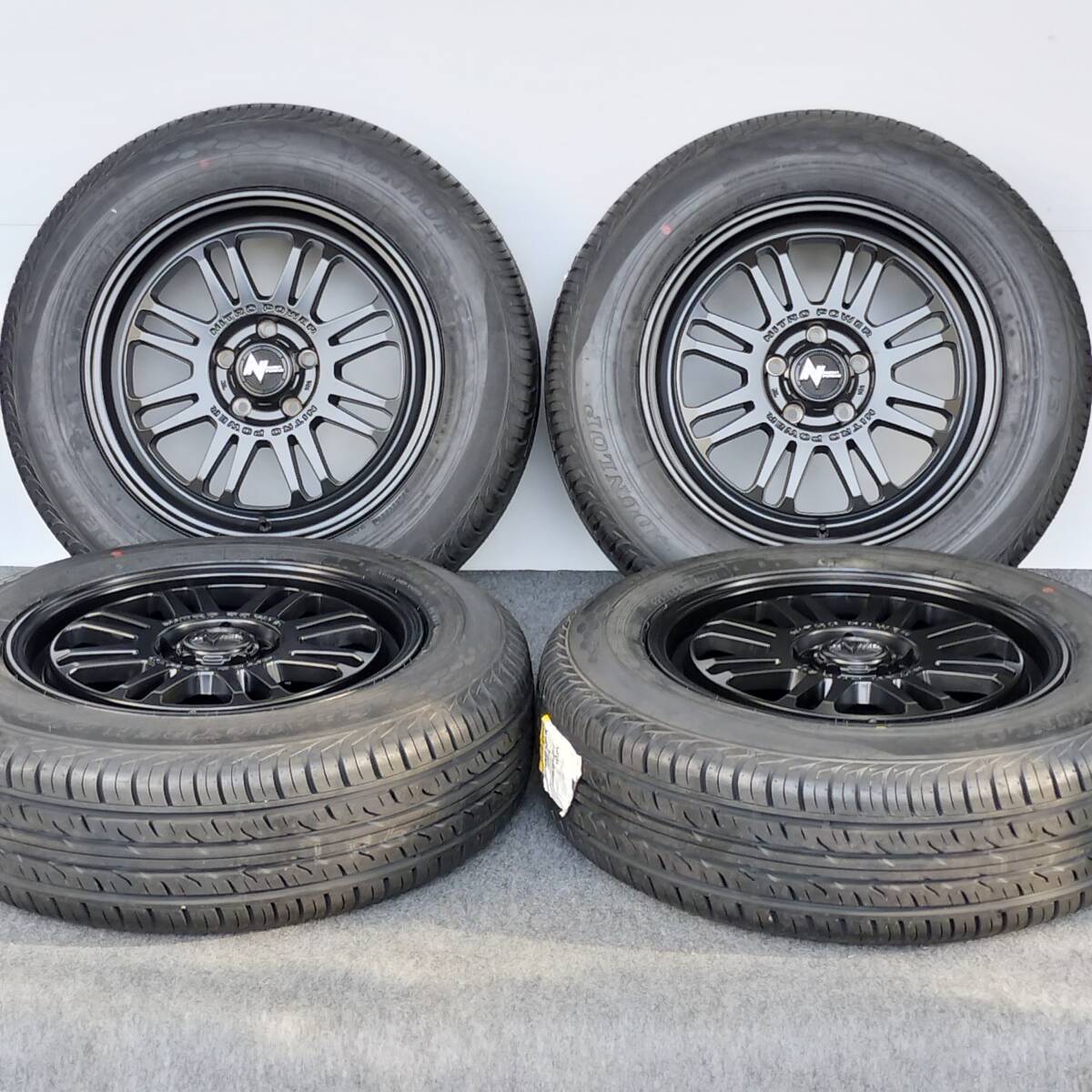 Nitro Power M16 Assault 17x7.0J+42 5H114.3 DUNLOP GRANDTREK PT2 225/65R17 RAV4 CX-5 CX-8 Outlander Delica D:5 [q1199934951]