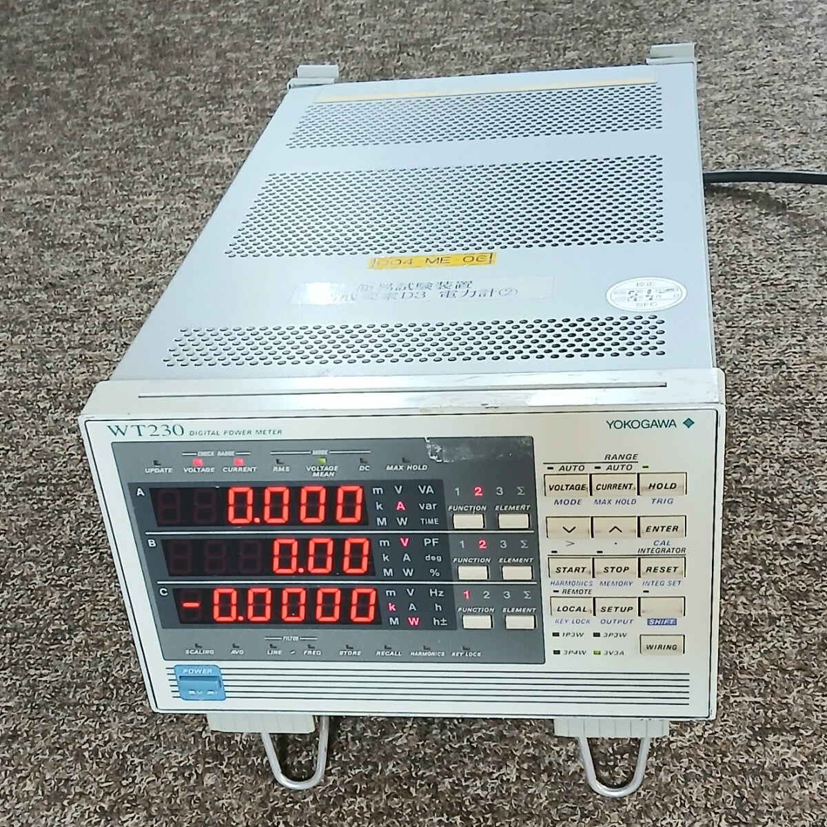 YOKOGAWA WT230 Digital Power Meter [u1200174569]