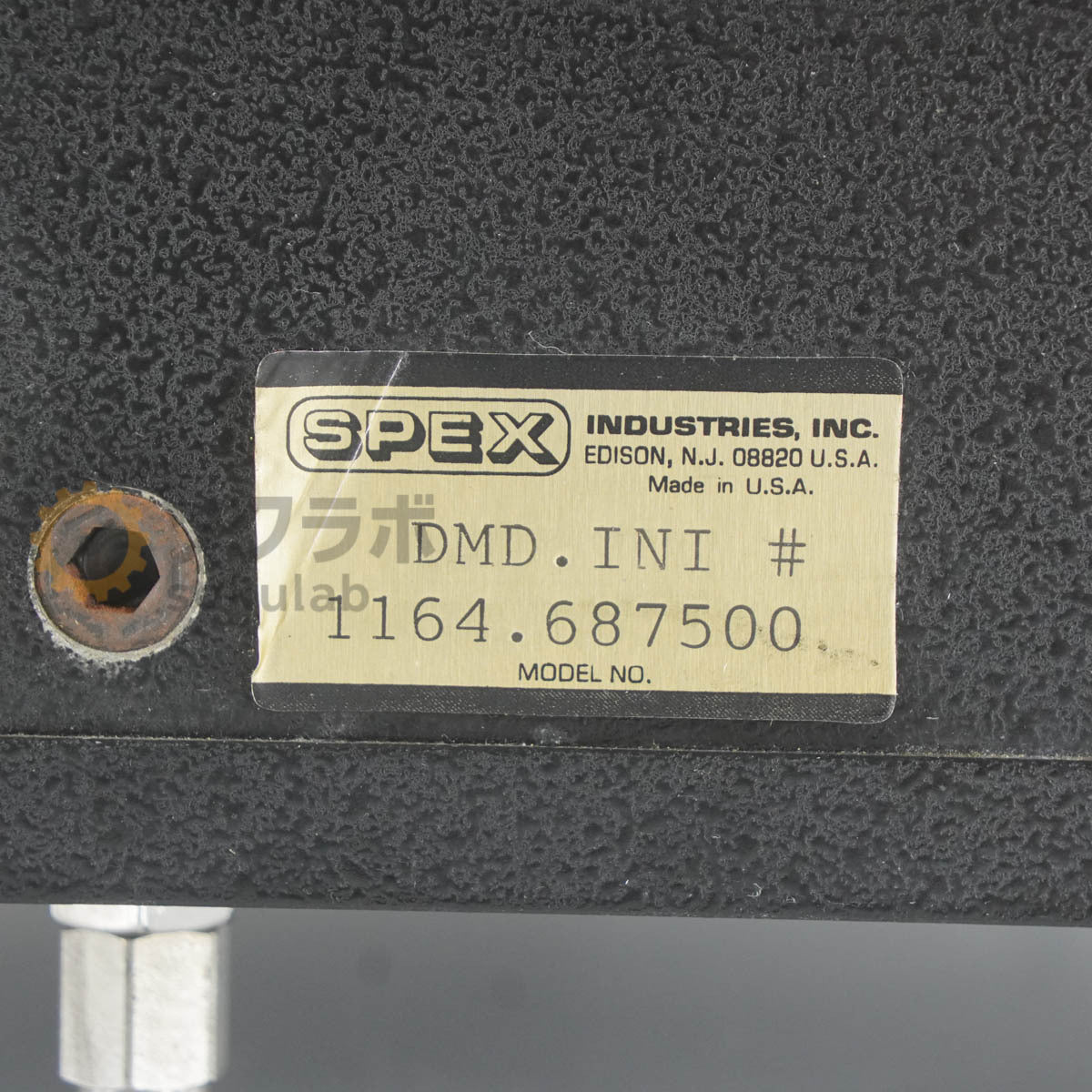DW 270M DS1000 SPEX 60Hz Monochrometer Monochromator Spectrometer Power Cord [x1205076969]