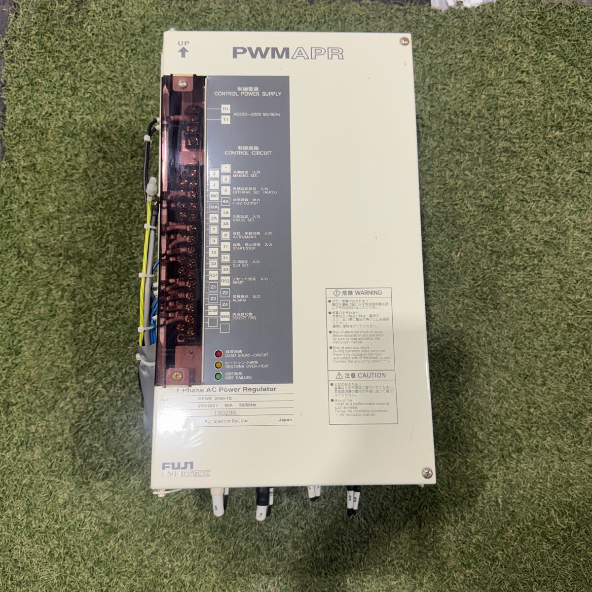 Fujitsu 5Y249 AC Power Regulator RPWE 2080-1C 200-220V 80A 50/60Hz [b1201374521]