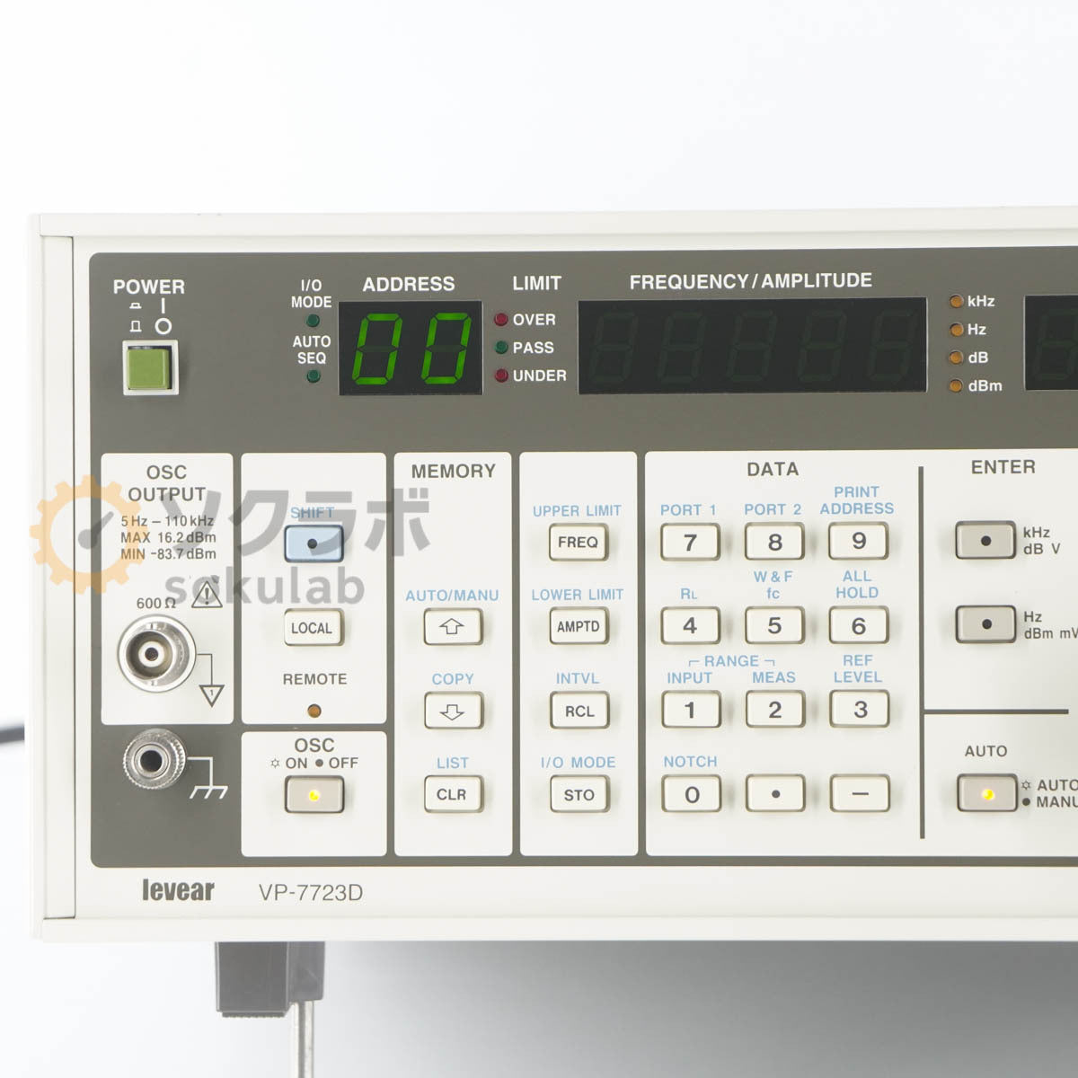 DW VP-7723D Audio Analyzer [x1205073672]