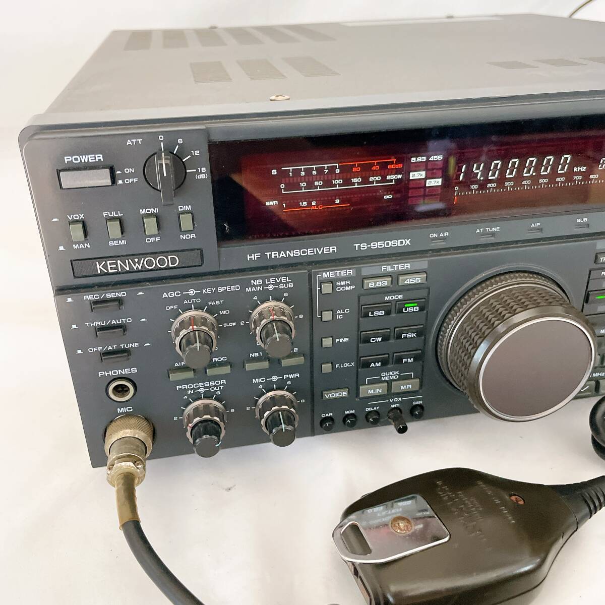 Kenwood TS-950SDX HF/50MHz All Mode Transceiver Radio with Microphone [q1202112067]