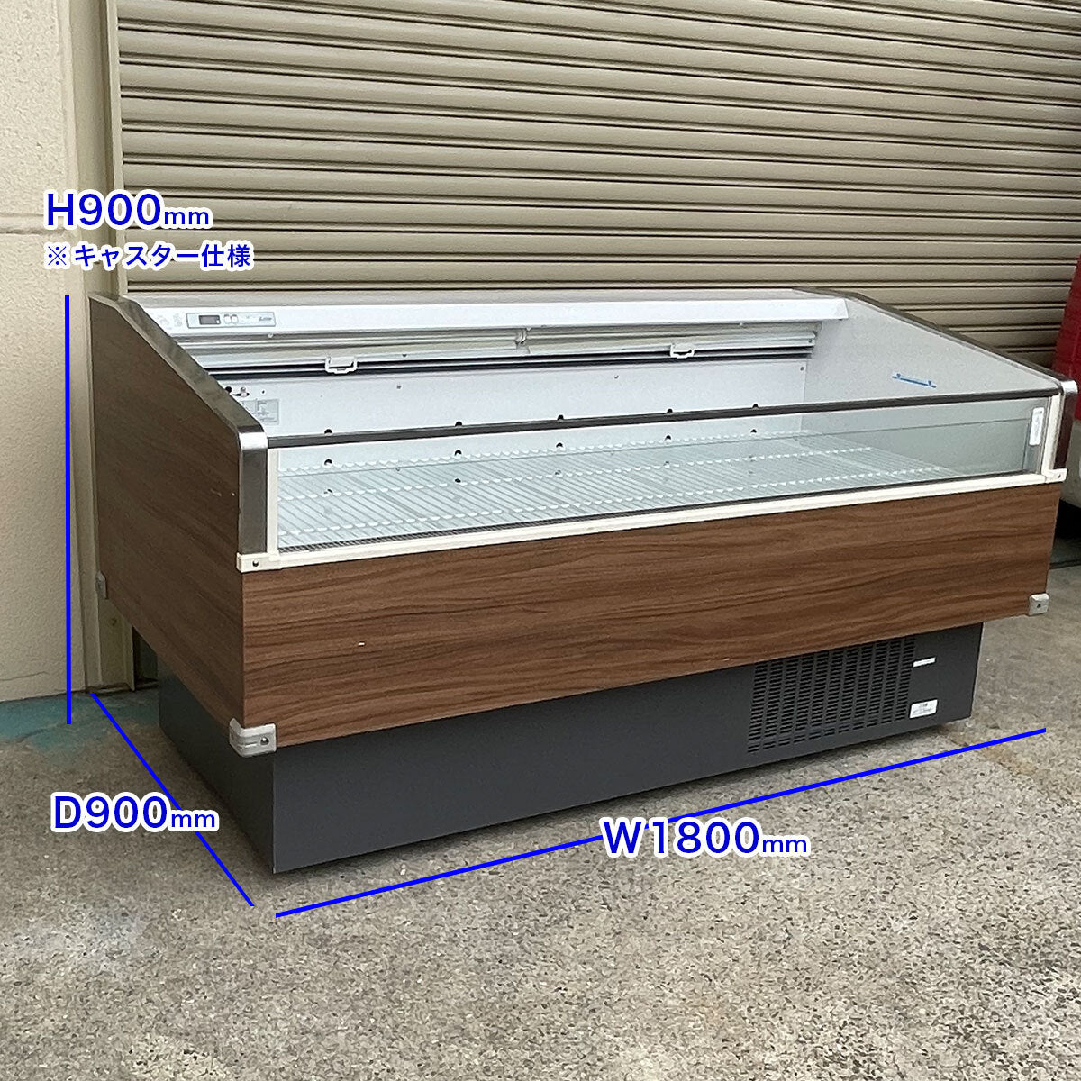 Mitsubishi Electric SK-MS680ARG Open Flat Type Refrigerated Showcase 1800mm [n1203137423]