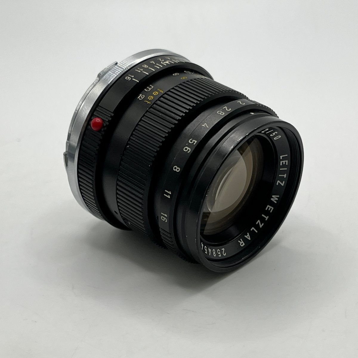 Leitz Summicron 50mm f2 Lens Leica M Mount Made in Germany 1973 [w1203250707]