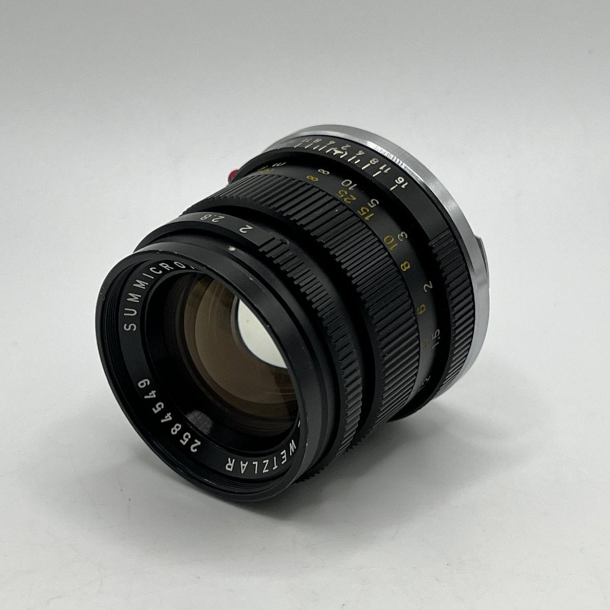 Leitz Summicron 50mm f2 Lens Leica M Mount Made in Germany 1973 [w1203250707]