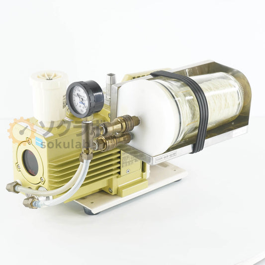 ULVAC GCD-051XF Oil Rotary Vacuum Pump with Oil Filtration Cassette [r1205210289]
