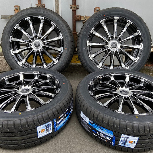 Hiace Regius Ace 200 Series 18 Inch Tire Wheel Set 225/50R18 New [m1204126905]