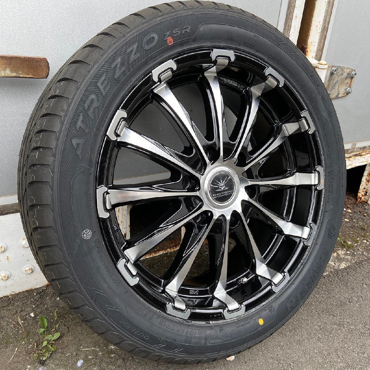 Hiace Regius Ace 200 series tire wheel 18 inch BD12 special tire 225/50R18 new set of 4 [c1204129006]
