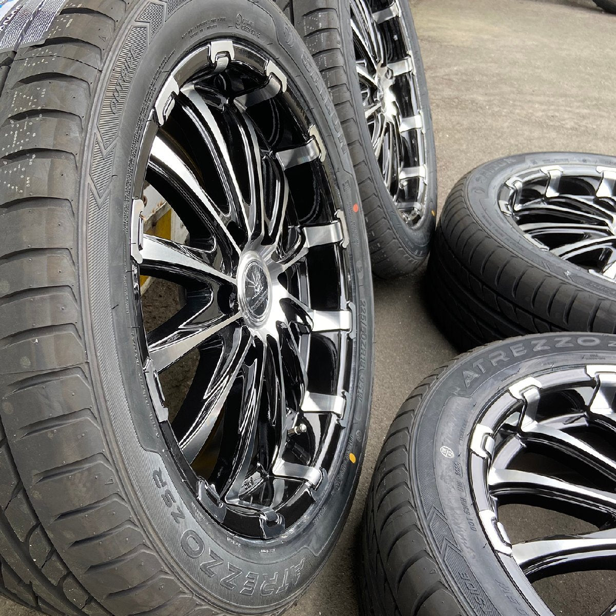 Hiace Regius Ace BD12 18 Inch Tire Wheel Set of 4 225/50R18 New [1204118912]