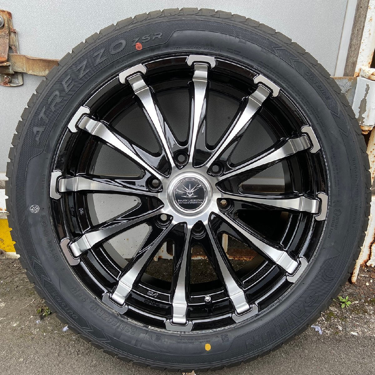 Hiace Regius Ace 200 series tire wheel 18 inch BD12 special tire 225/50R18 new set of 4 [c1204129006]