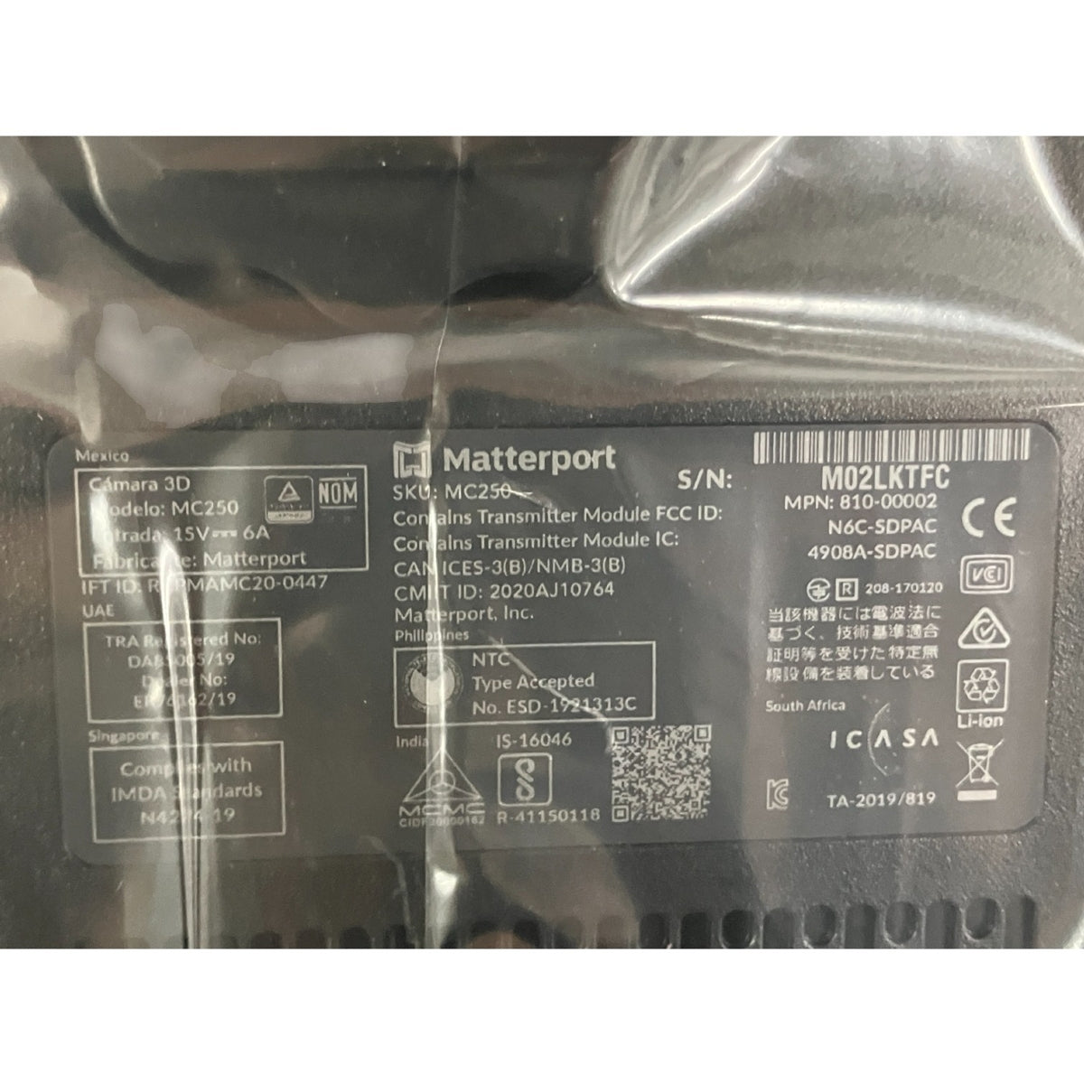 Matterport Pro2 MC250 3D Camera [x1204257748]