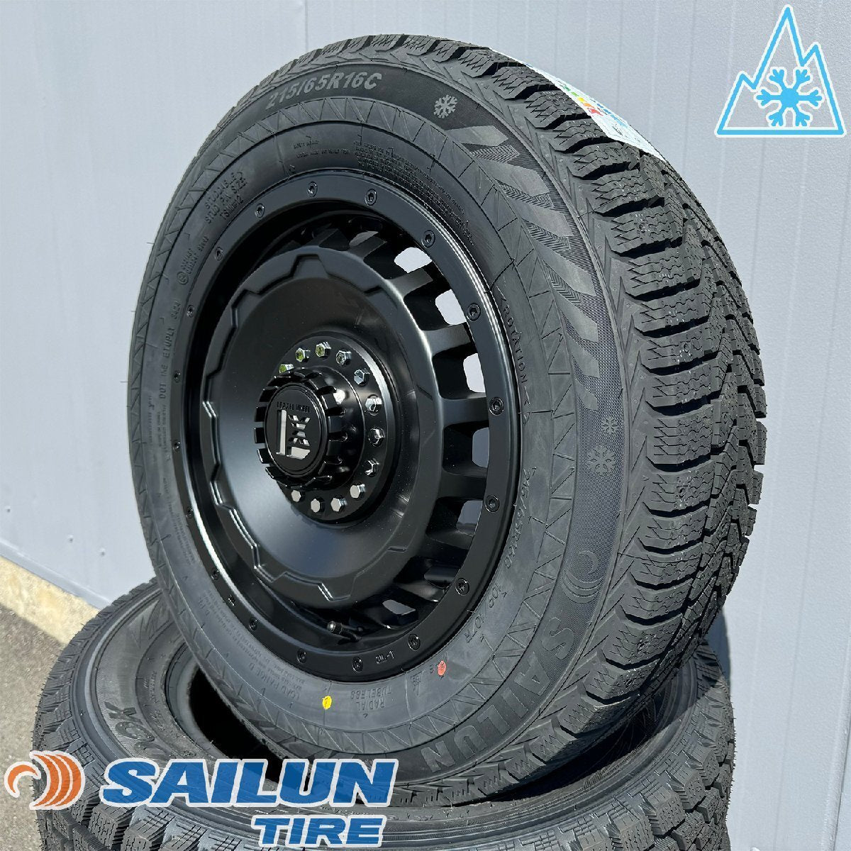 LEXXEL SwaGGer 215/65R16 Tire Wheel Set - Studless 16 Inch for Forester SH5 [l1204316383]
