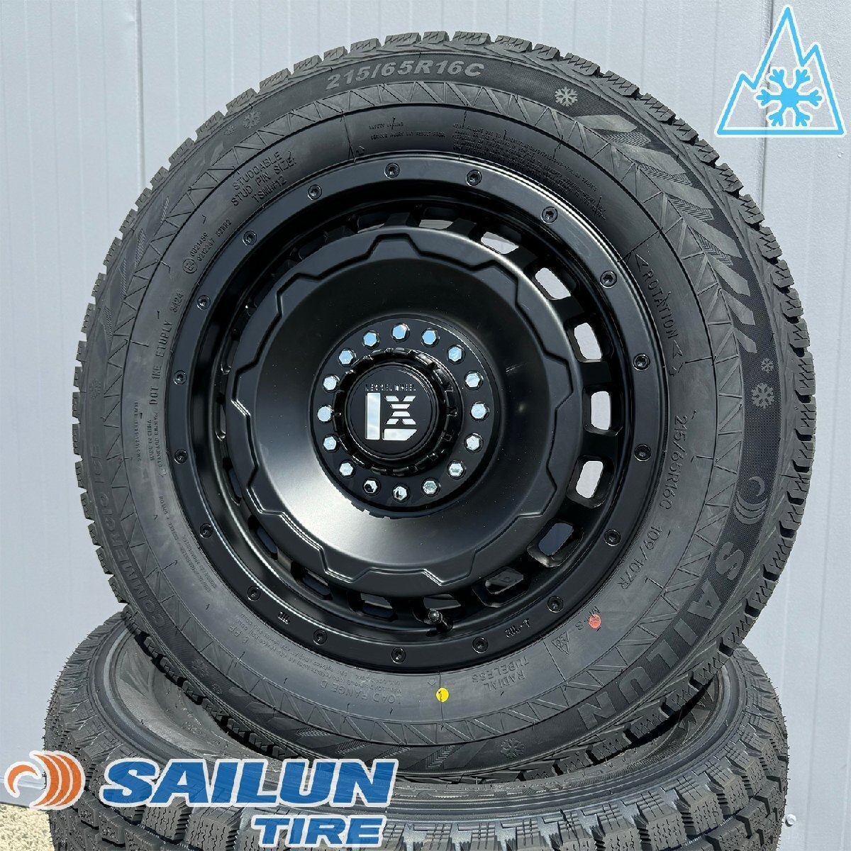LEXXEL SwaGGer 215/65R16 Tire Wheel Set - Studless 16 Inch for Forester SH5 [l1204316383]