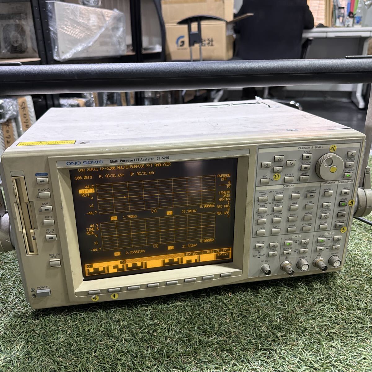 Ono Sokki CF-5210 Multi-Purpose FFT Analyzer [r1205022721]