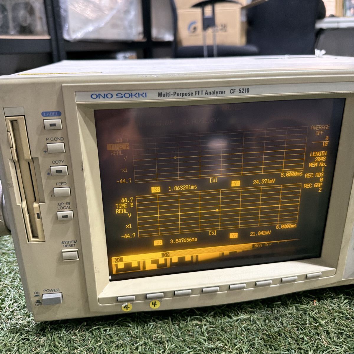 Ono Sokki CF-5210 Multi-Purpose FFT Analyzer [r1205022721]
