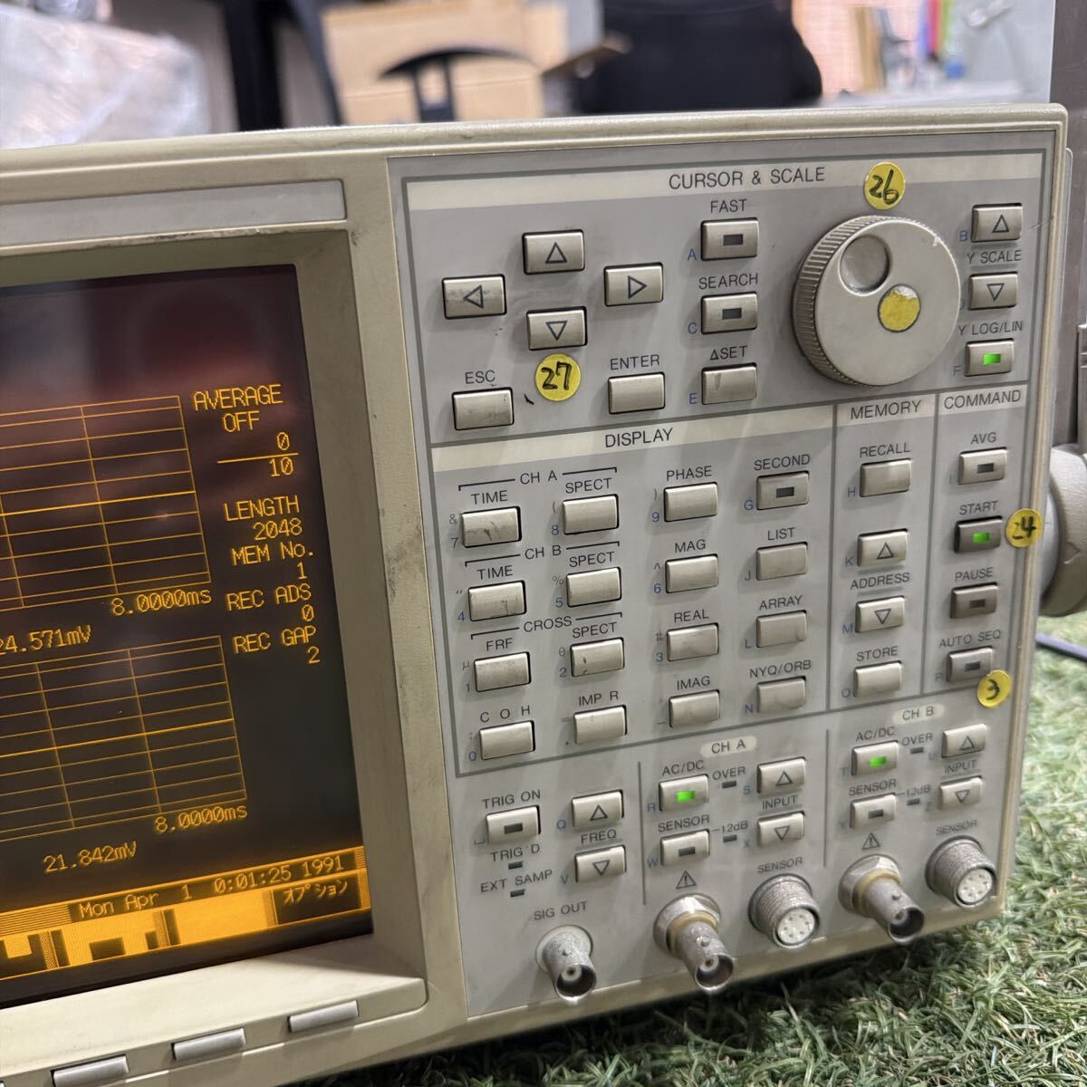 Ono Sokki CF-5210 Multi-Purpose FFT Analyzer [r1205022721]