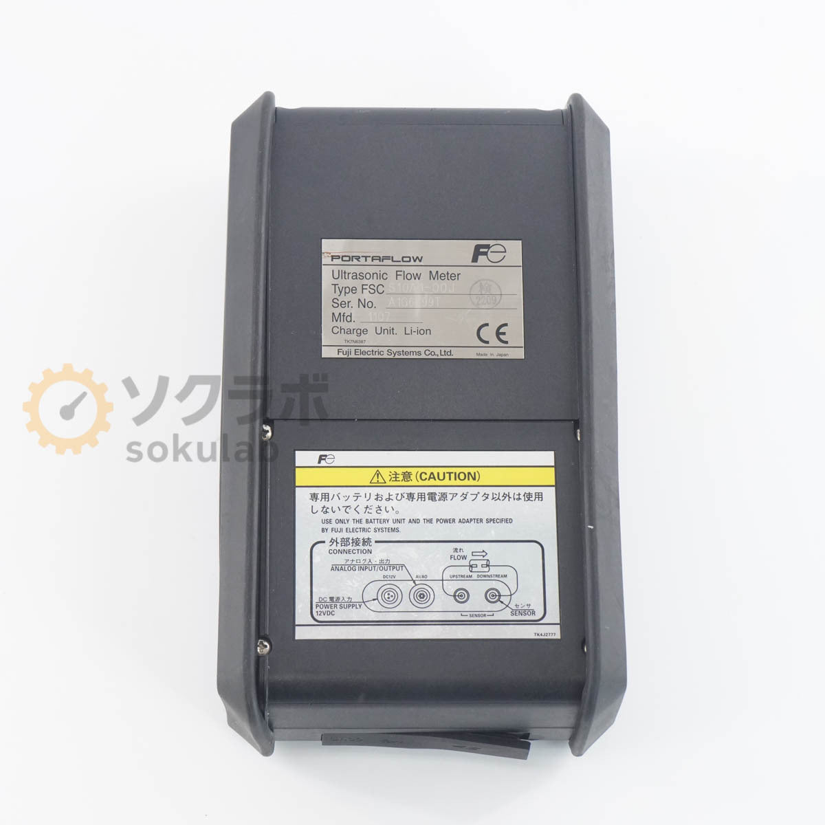 Fuji Electric FSCS10A1-00J Ultrasonic Flow Meter Portaflow C [v1207019238]