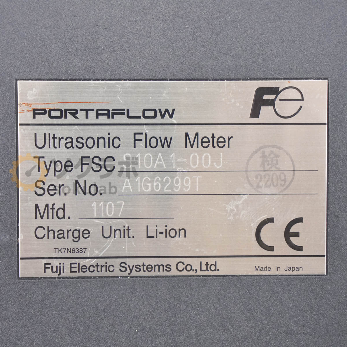 Fuji Electric FSCS10A1-00J Ultrasonic Flow Meter Portaflow C [v1207019238]