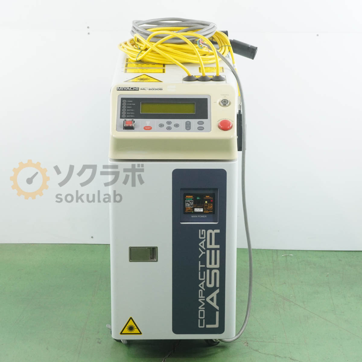 MIYACHI ML-2030B COMPACT YAG LASER WELDING MACHINE 200V [e1205097523]