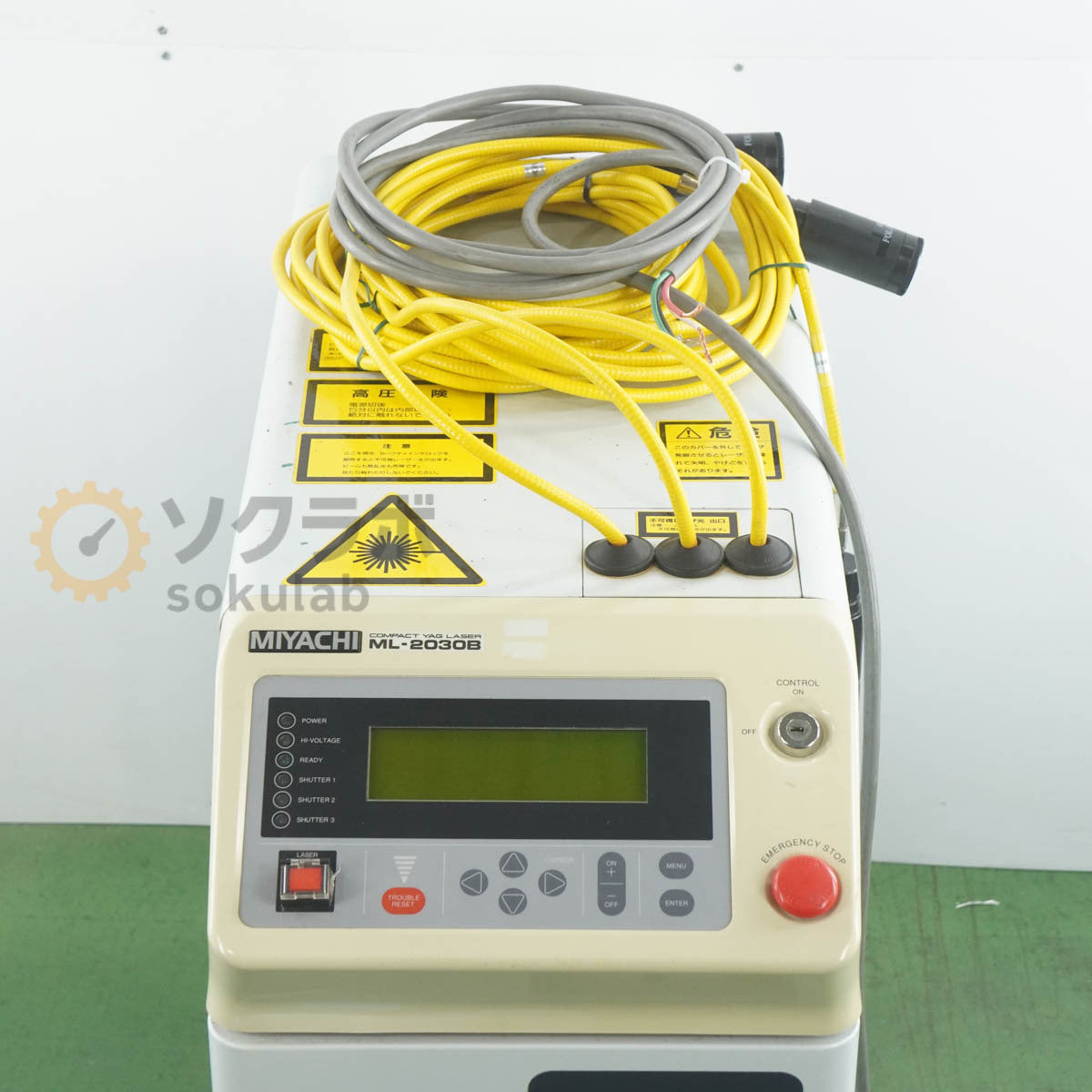 MIYACHI ML-2030B COMPACT YAG LASER WELDING MACHINE 200V [e1205097523]